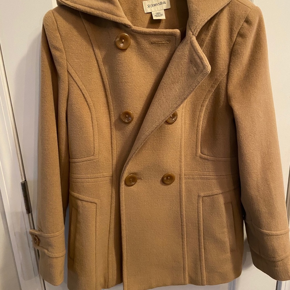 Camel Pea Coat